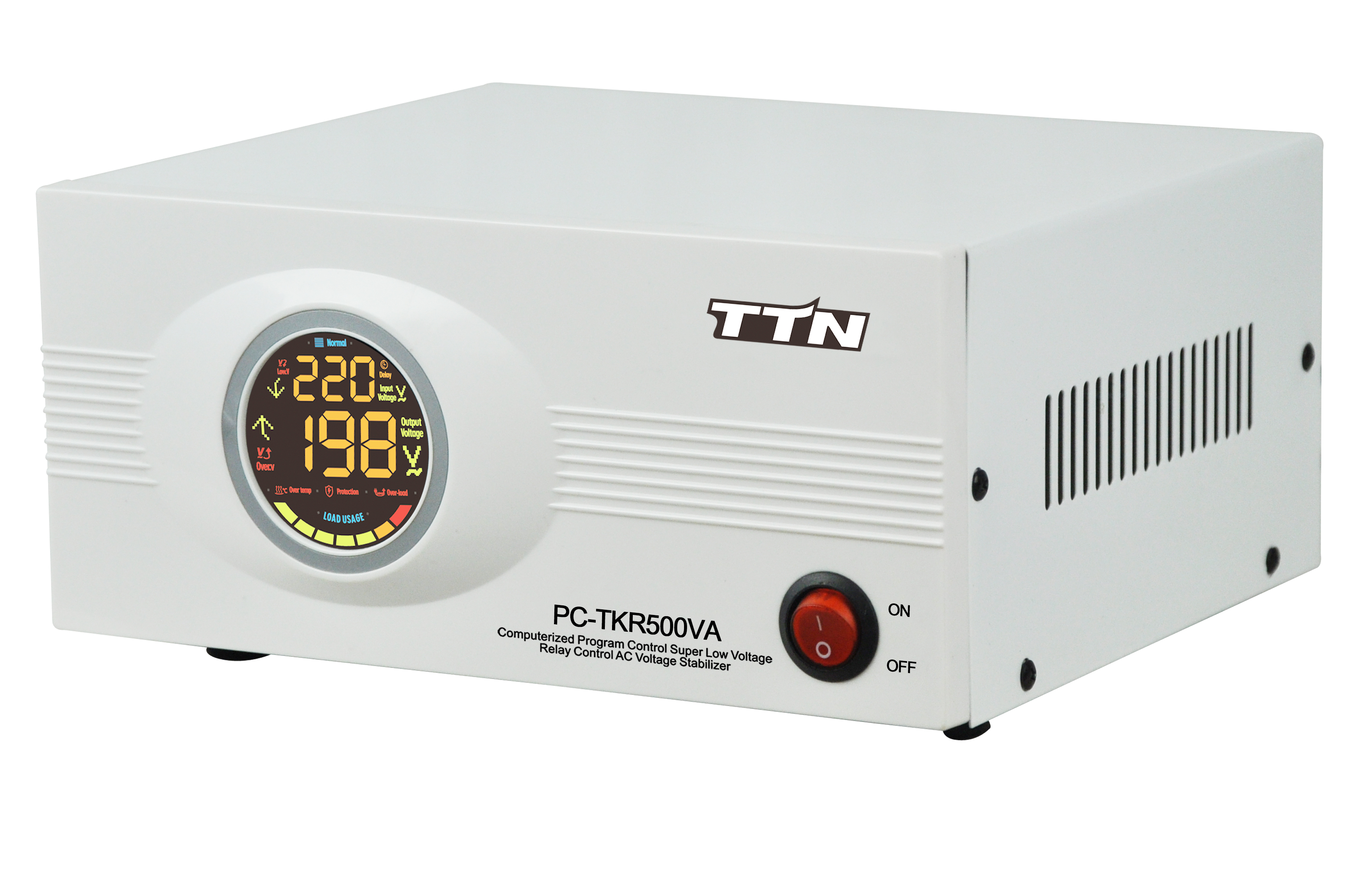 PC-TKR500VA-2000VA V Gurd 220V 500VA Nullam Imperium Voltage Regulator