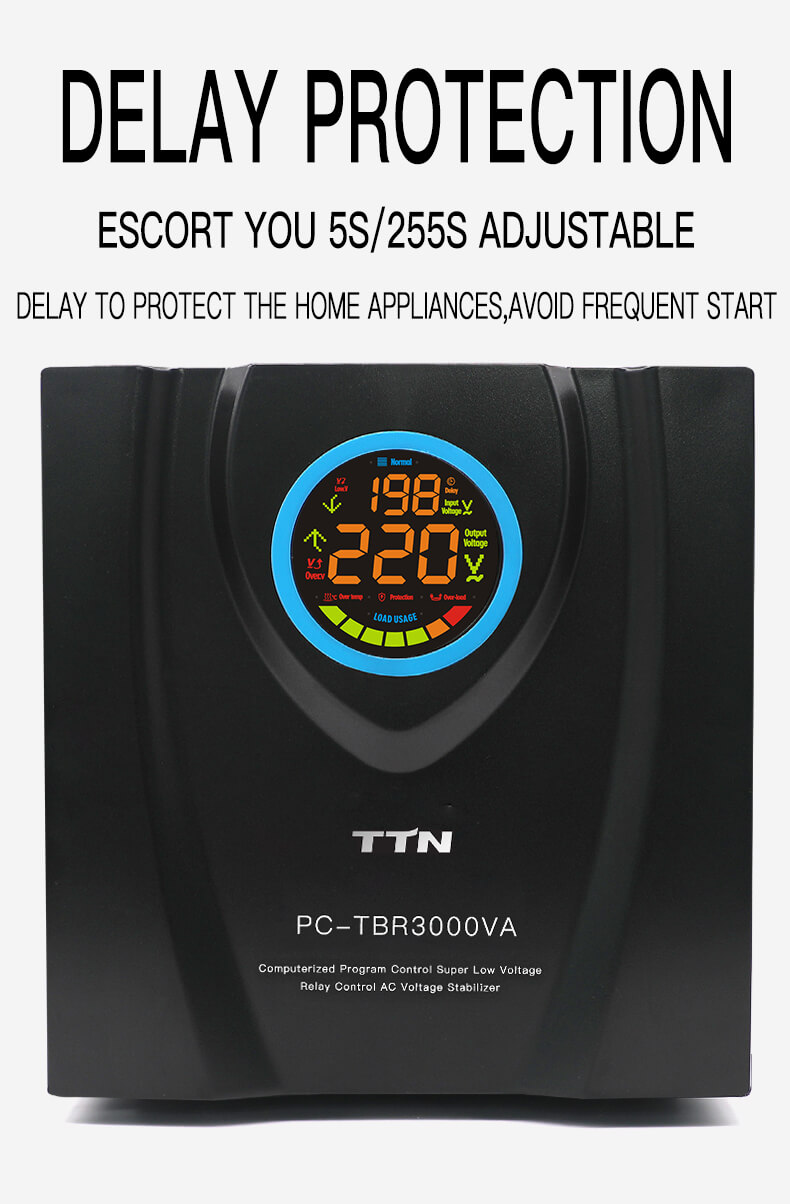 PC-TDR500VA-15000VA TV 3000VA 1phase Nullam Imperium Stabilizer